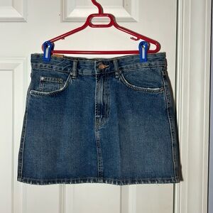 Zara Authentic Denim Mini Skirt